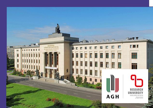 Main building of AGH University in Kraków