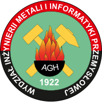 Faculty of Metals Engineering and Industrial Computer Science logo